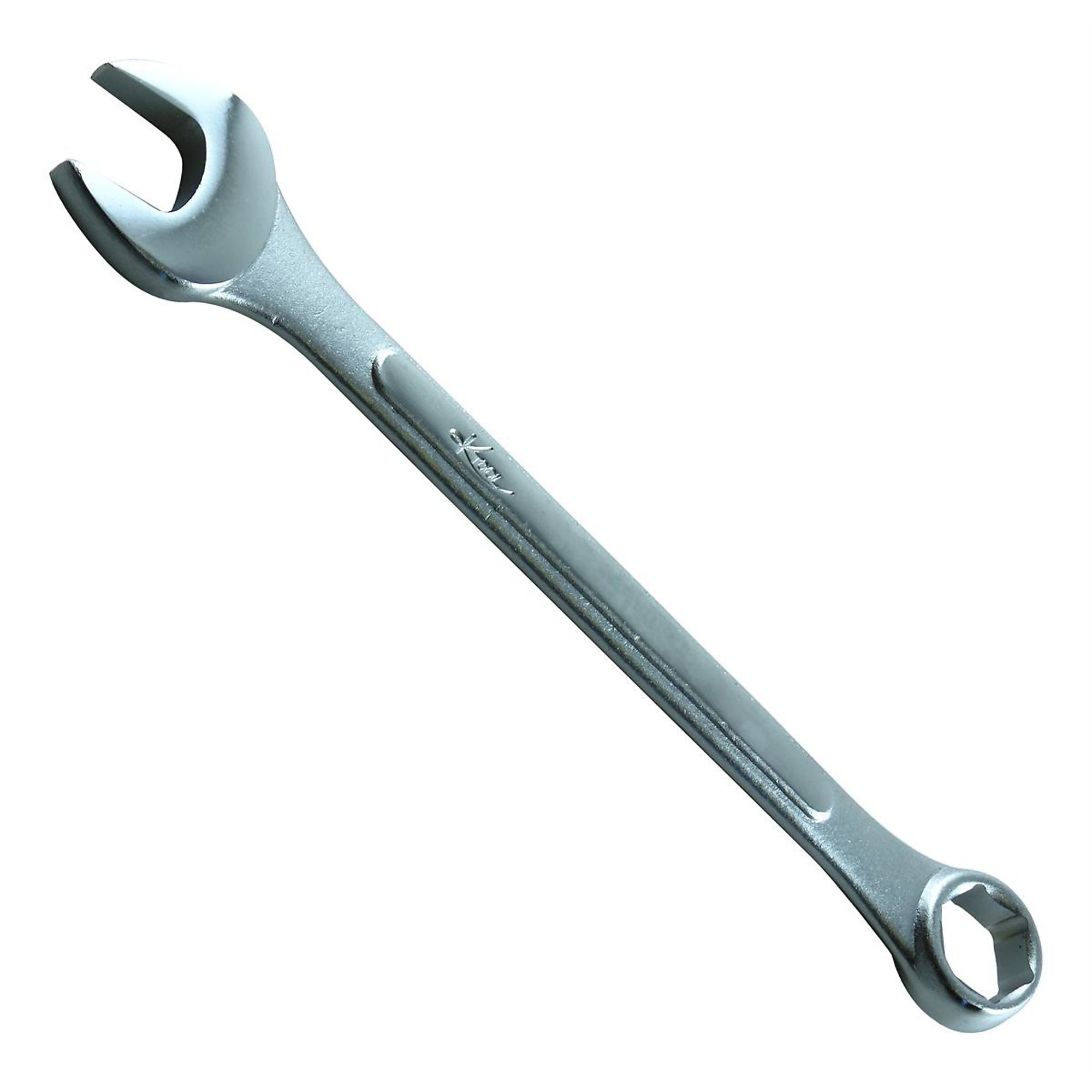 K-Tool International Combination Wrench — 11/16in., 6-Point, 15-Degree Offset, Chrome Vanadium Steel, Model# KTI41422